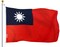 G128 Taiwan Taiwanese Flag | 3x5 Ft | LiteWeave Pro Series Printed 100D Polyester | Indoor/Outdoor, Vibrant Colors, Brass Grommets
